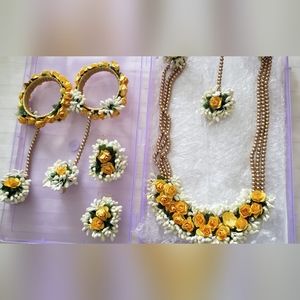 Jewelry Indian wedding haldi ceremony
